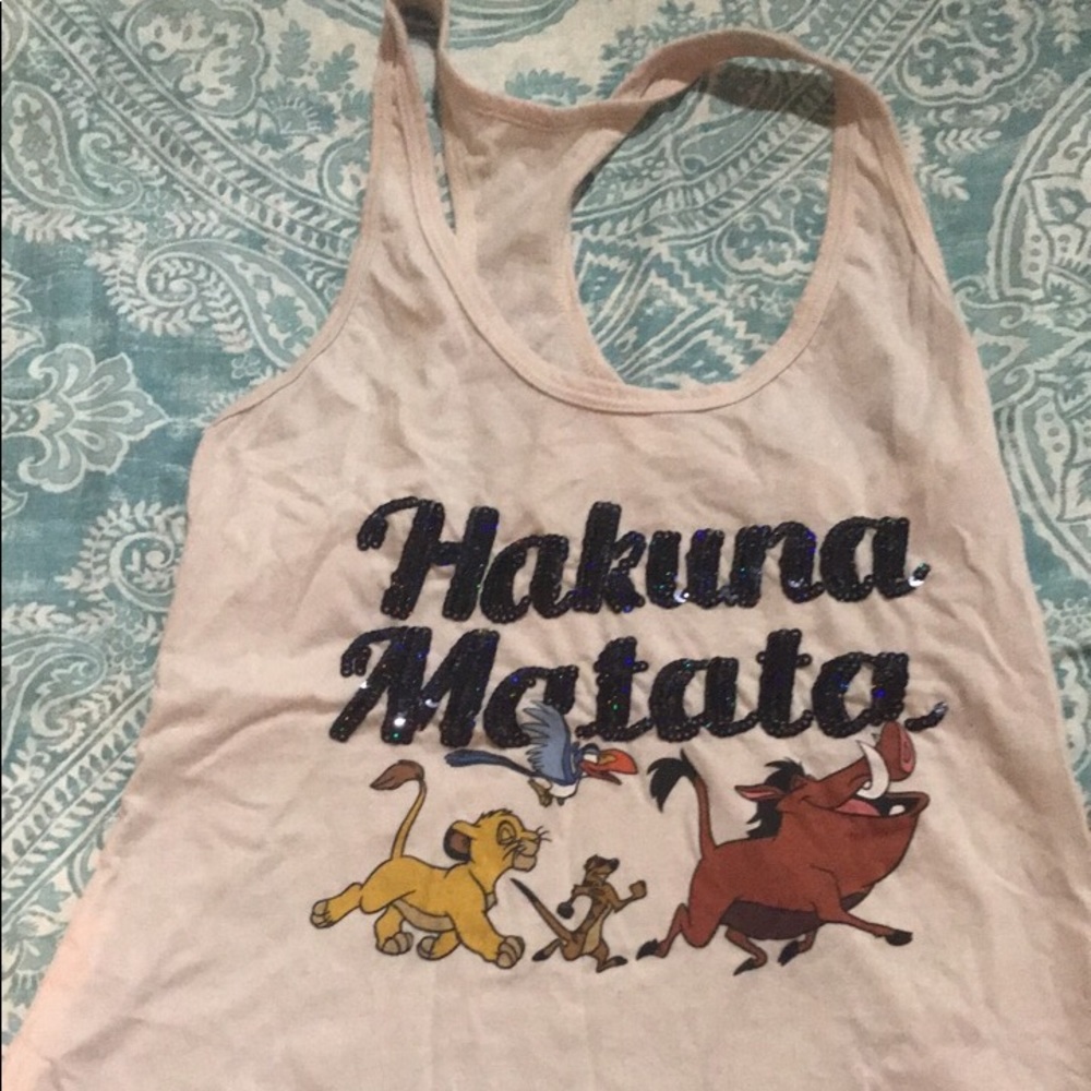 Hakuna Matata racerback tank